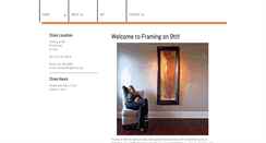 Desktop Screenshot of framingon9th.com